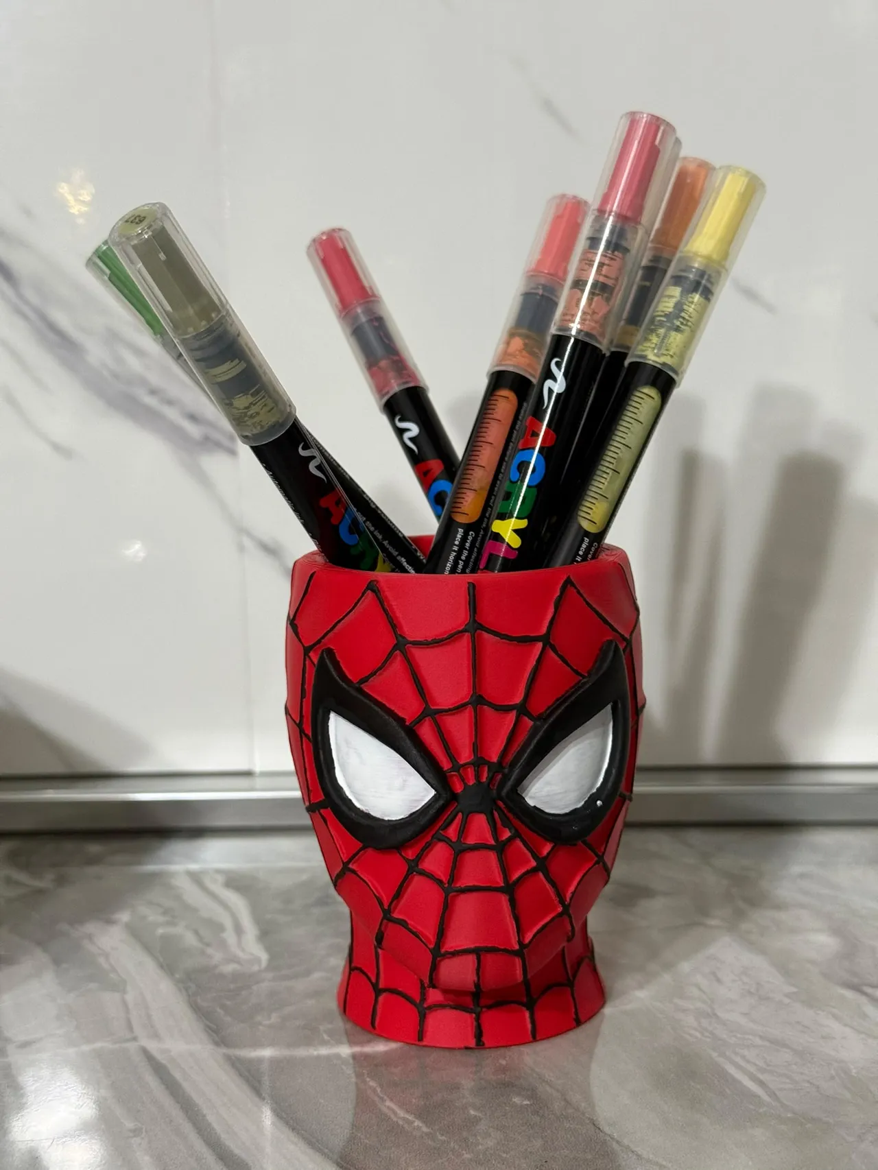 Porta colori Spiderman view 2