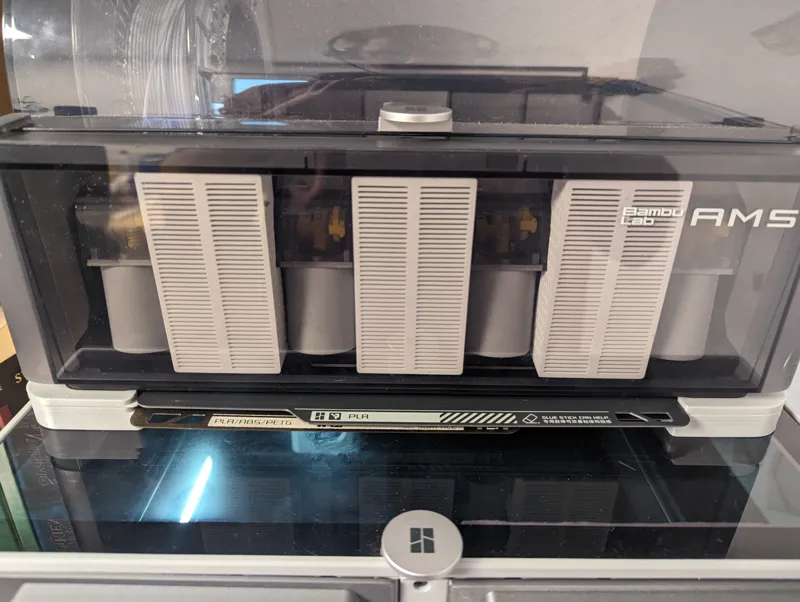 AMS Build Plate Storage - Low Filament Usage