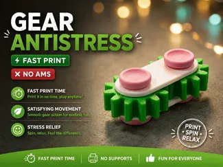 Fidget Gear Antistreess Toy