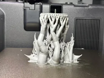 Modelo para impresión 3D: 暗夜女恶魔 高细节 倒置打印 — vista de referencia 3