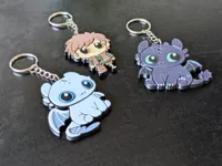 Keychains - filament saving - no support