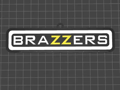brazzers mirror hanger keychain