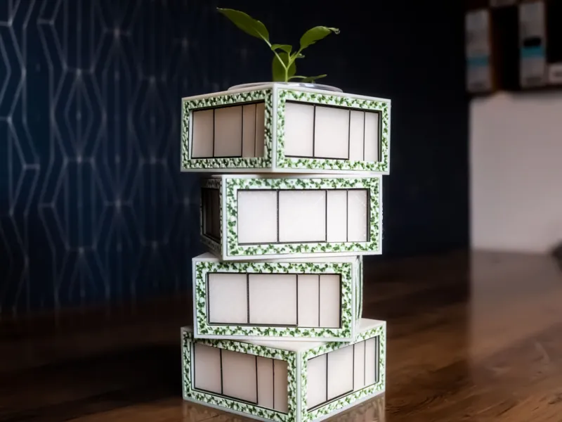Vertical Garden Tower Vase - Stackable