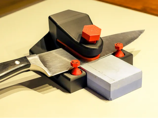 Overengineered Knife Sharpening Jig