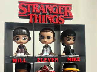 Stranger Things  McDonald's Figures Stand