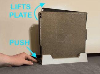 Build Plate Holder - H2D, X1C, A1mini