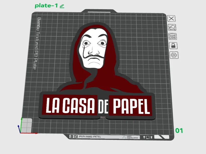Adorno Casa de papel