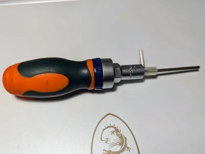 Allen key to hex bit adapter