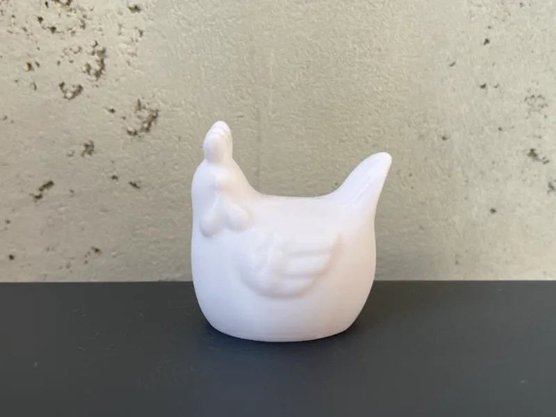 cute easter chicken