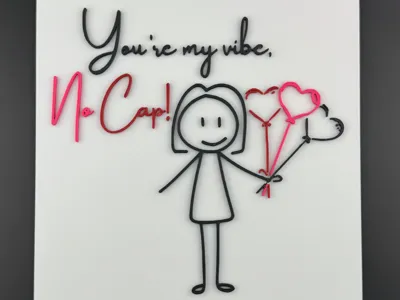 Vibe, No Cap! Valentine—Puny Gen Z 5 of 7