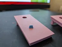 Mini plateau de cornhole avec sacs de haricots — photo 2