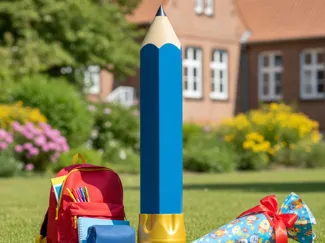 Giant Pencil Gift Box for School Enrollment 