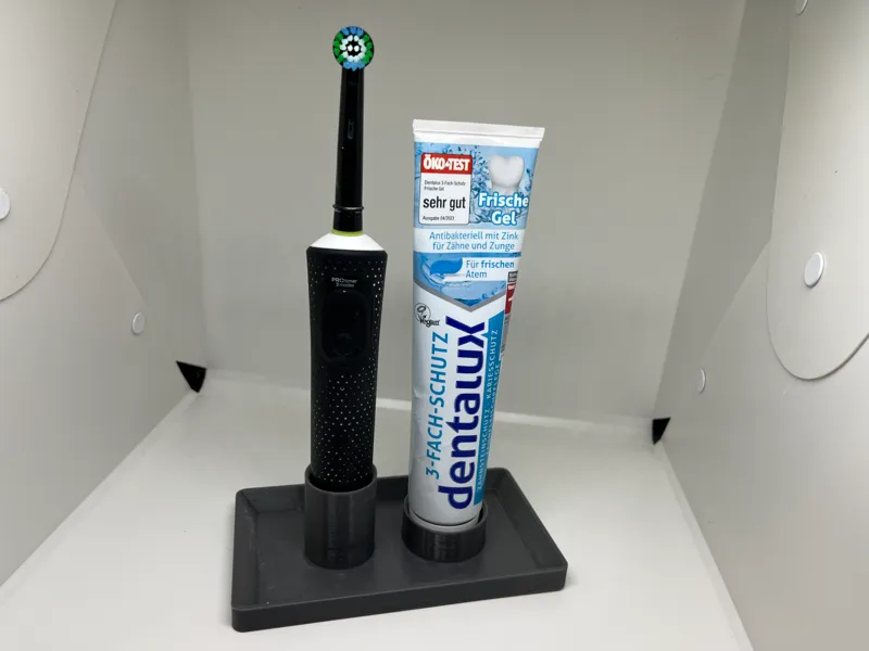 Oral B toothbrush station