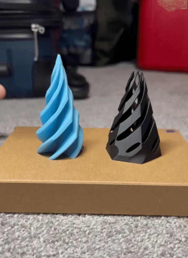 Spiral/Helix Fidget Toy V4 Hexagonal