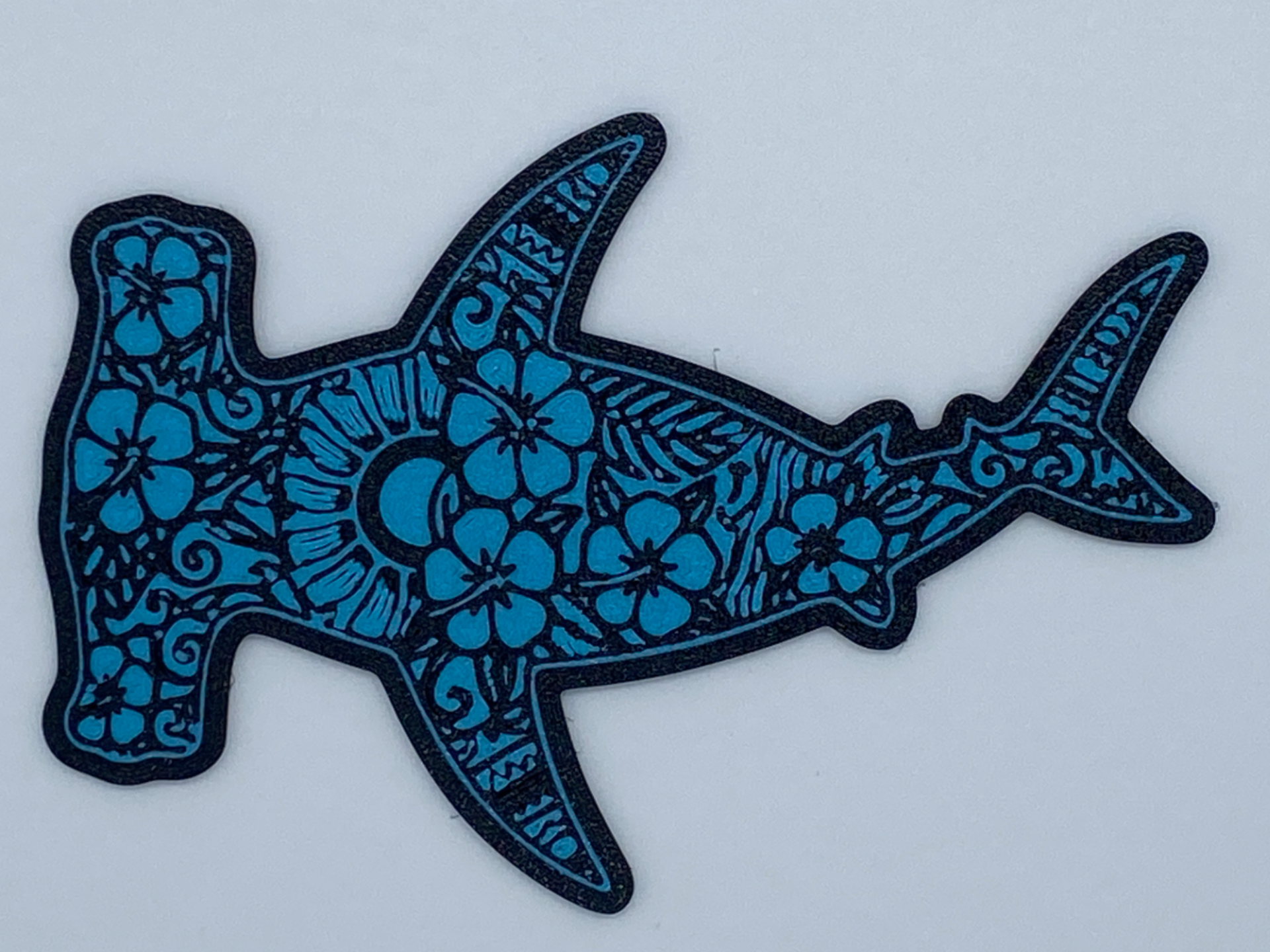 Hawaiian Hammerhead Shark Wall Decor (2-Color)