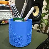 Porte-stylos lion gardien chinois — photo 3