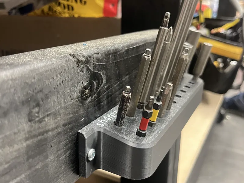 20 Slots Drill Bit Rack