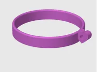 Collier BDSM avec cœur pour cadenas — photo 2