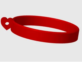 Collar bdsm con corazon para candado - bdsm
