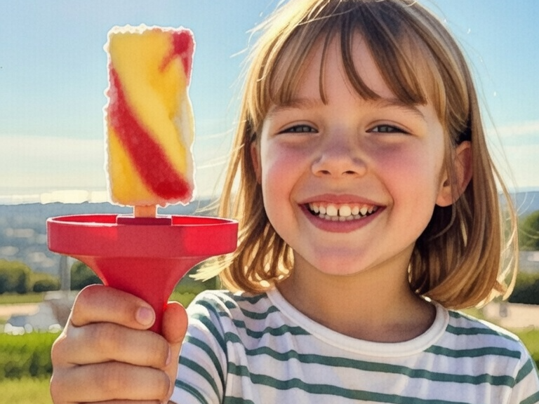 Eis am Stiel Halter (Child-friendly handle)