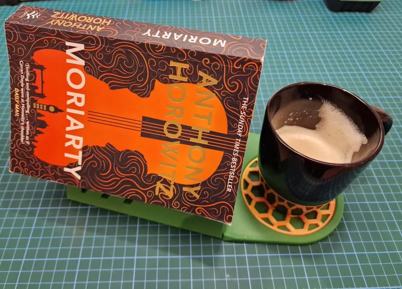 Book & Coffee Holder