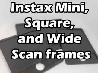 Instax Mini/Square/Wide Flatbed Scan Frames