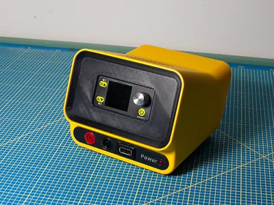 Retro design desktop power supply