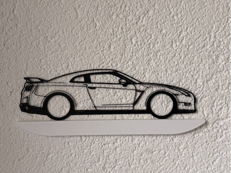 Nissan GT-R R35 wallart car