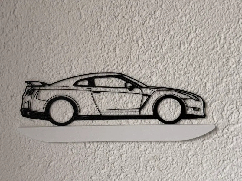 Nissan GT-R R35 wallart car