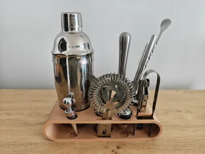 Parametric Cocktail & Bar Tool Organizer & Stand