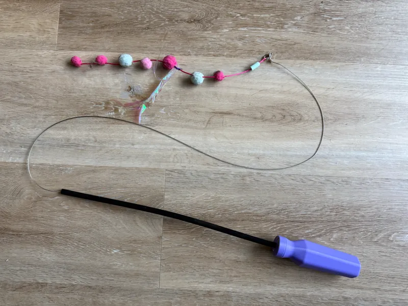 Modular Cat Wand Toy