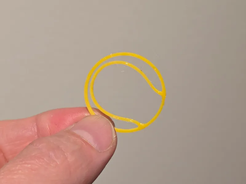 Tennis Ball Paperclip