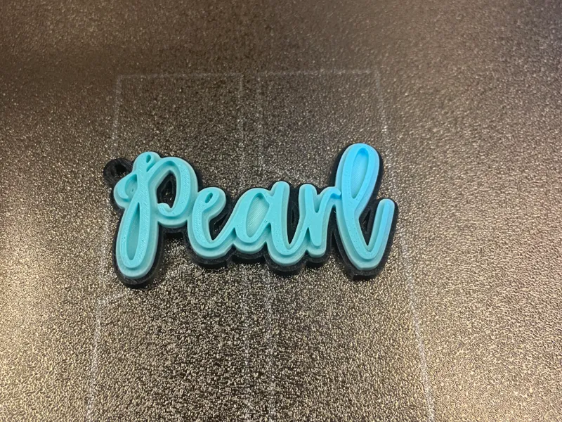 Pearl Keychain