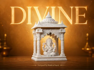 Divine Desk Temple of Ganesha