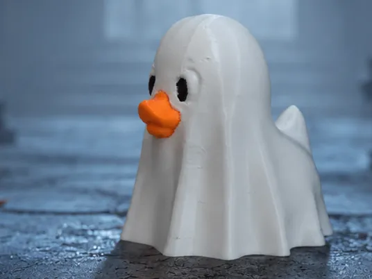 TrailQuackers Scary Ghost Duckie Jeep Duck!