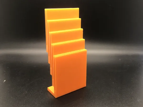 Porte-cartes de visite effet flottant