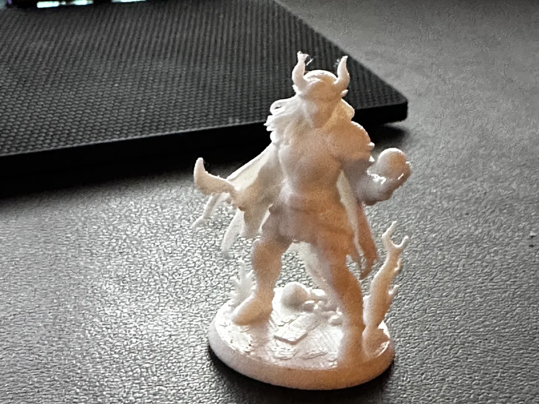 Evil Horned Wizard minature