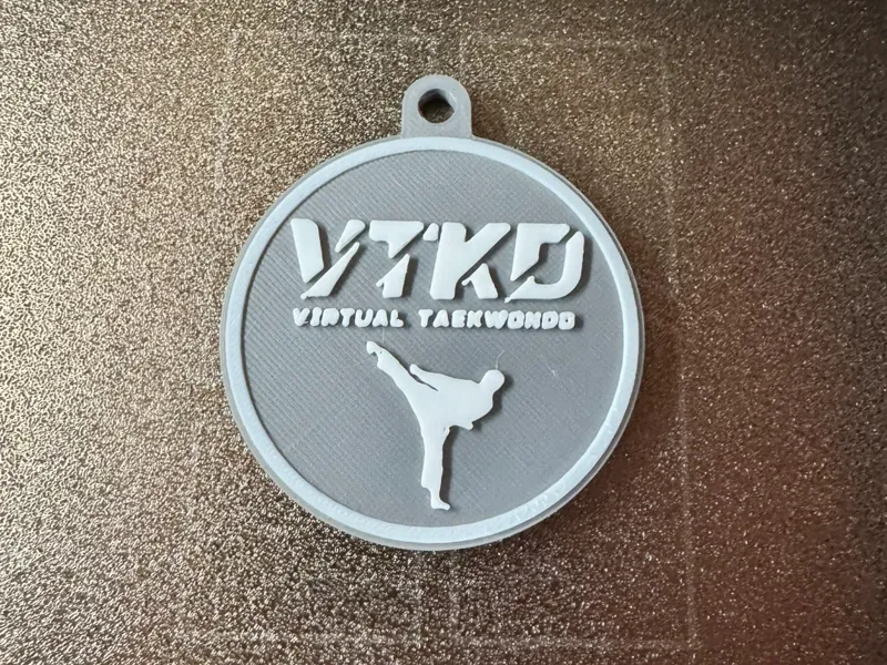 Virtual Taekwondo Medal
