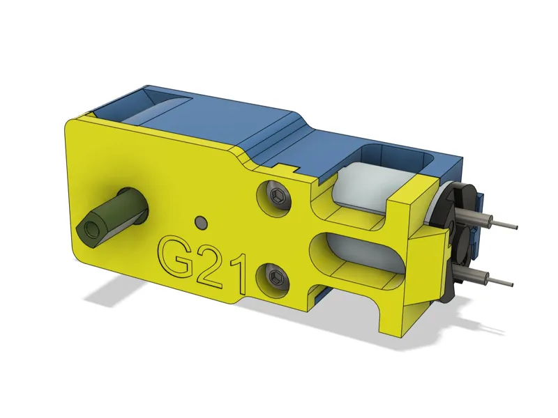 Cyberbrick Gearbox G21 – 1:21 Reduction Gearbox