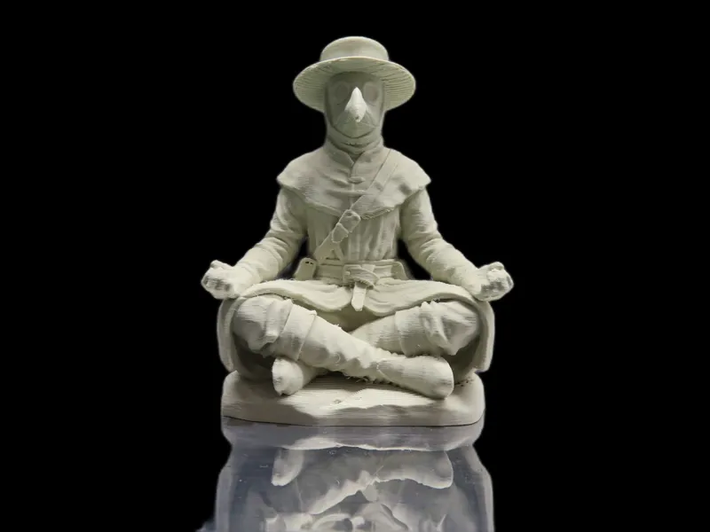 Meditation Plague Doctor