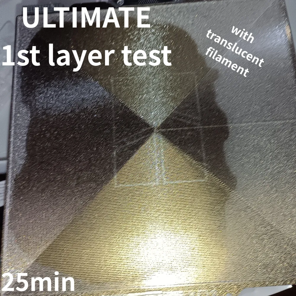 ultimate 1st-layer test with translucent filament - Free 3D Print Model ...
