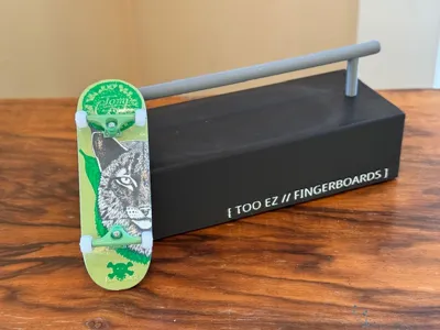 Elevated grind rail v2
