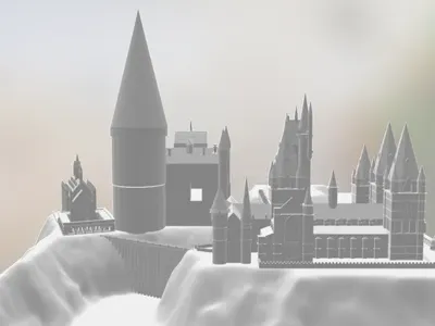 Hogwarts from Harry Potter