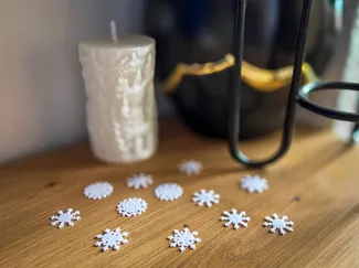 Rame Snowflakes 24
