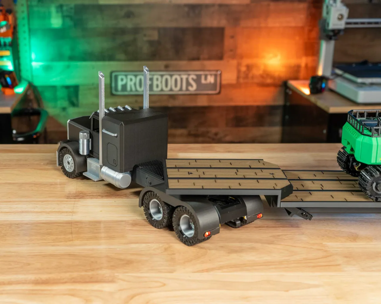 DIY RC Semi Truck view 2