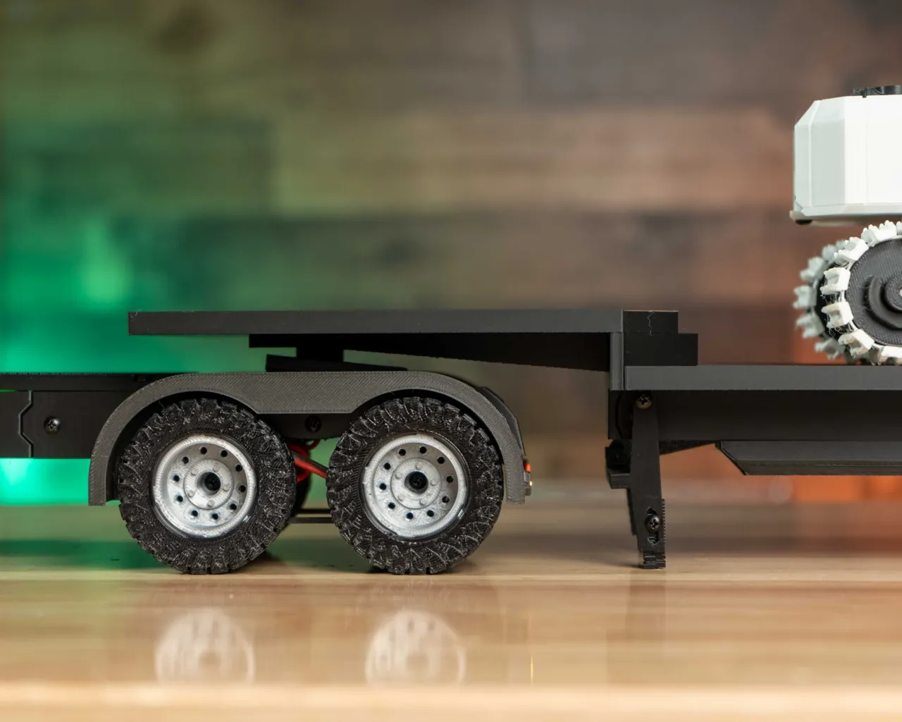 DIY RC Semi Truck view 4