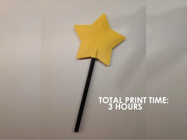 Magic credit card wand star - fast print