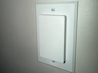 Decora Rocker Light Switch Blocking Cover Plate