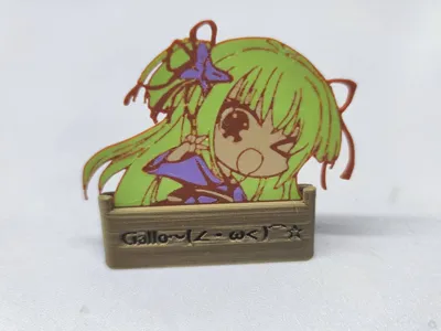 [Thousand Flowers] Congyu Ciallo～(∠・ω )⌒★ Q-version stand-up display (four-color printing)