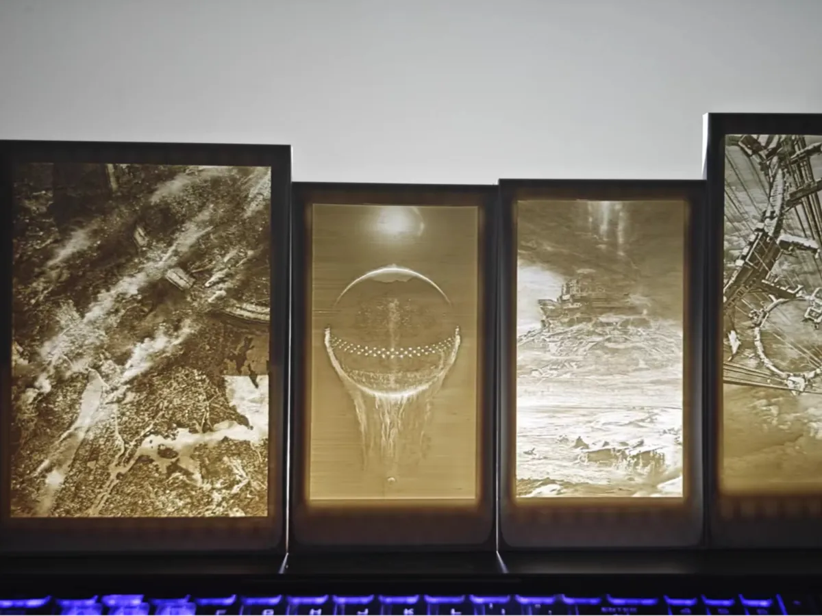 Plaque en relief The Wandering Earth